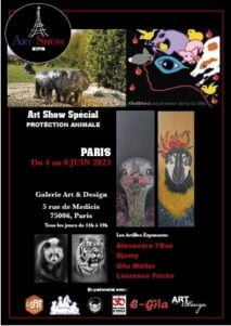 Exposition ArtShow Paris - 4-8 juin 2023 - Laurence Friche K BO